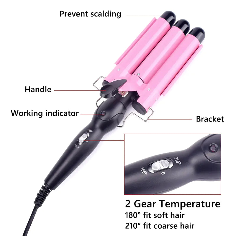 Triple Barrel Wave Styler