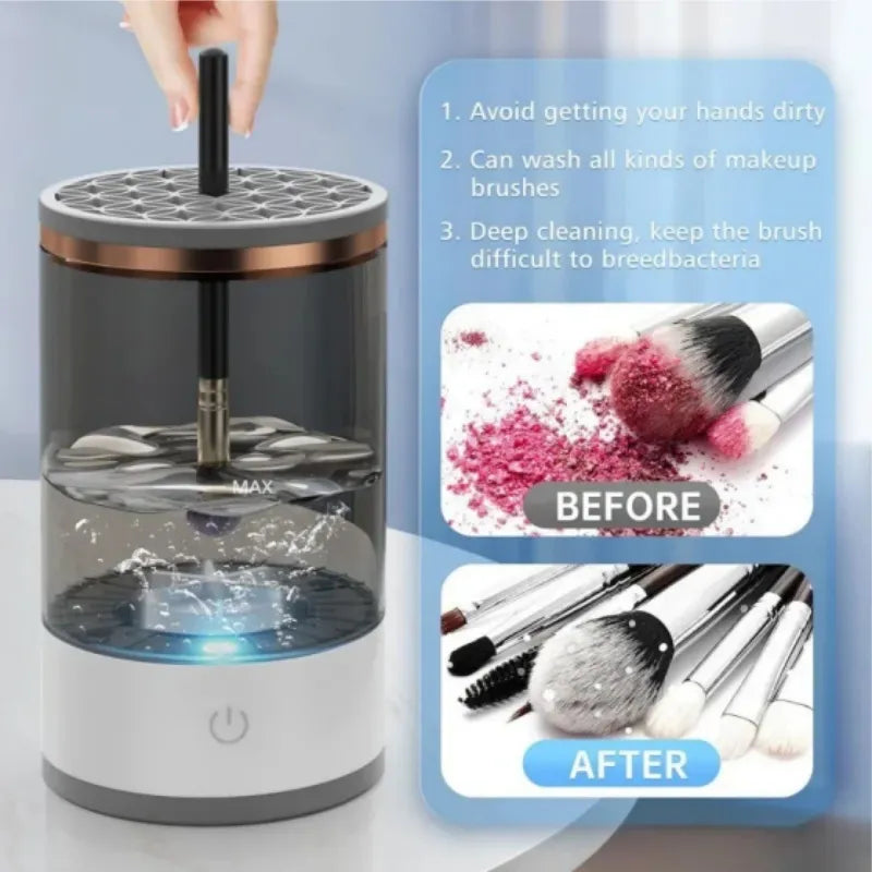 Auto Makeup Brush Cleaner