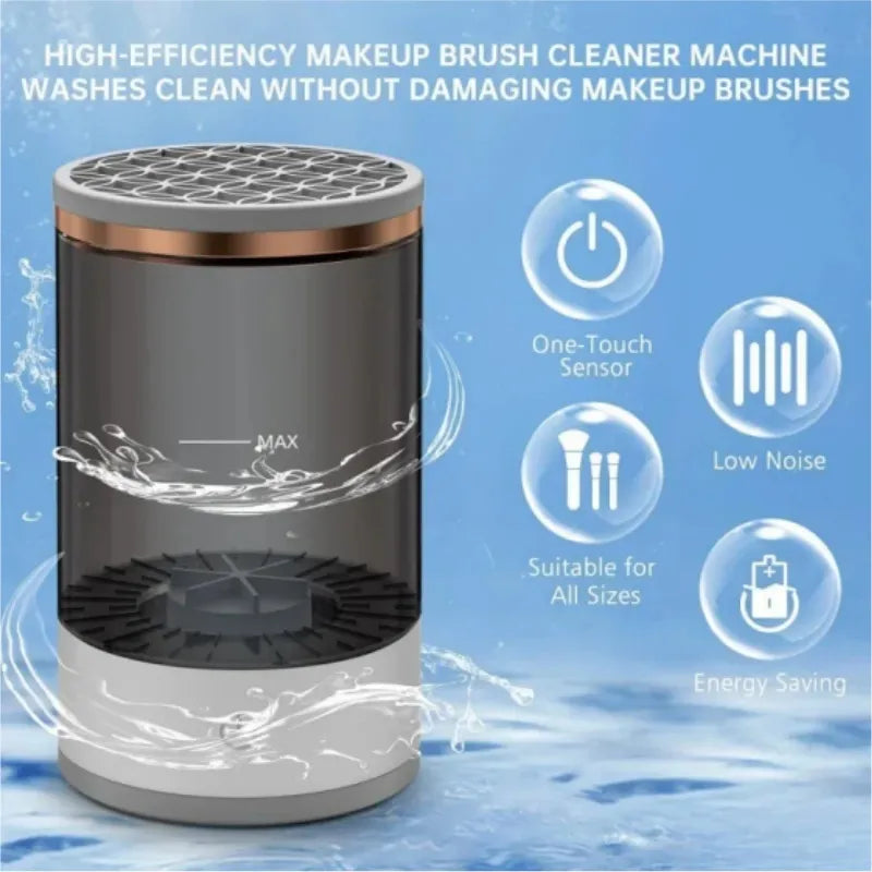 Auto Makeup Brush Cleaner