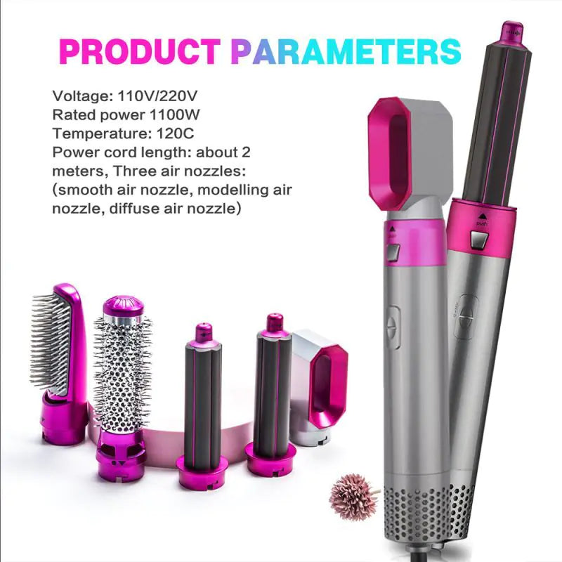 5-in-1 Hot Styling HairComb